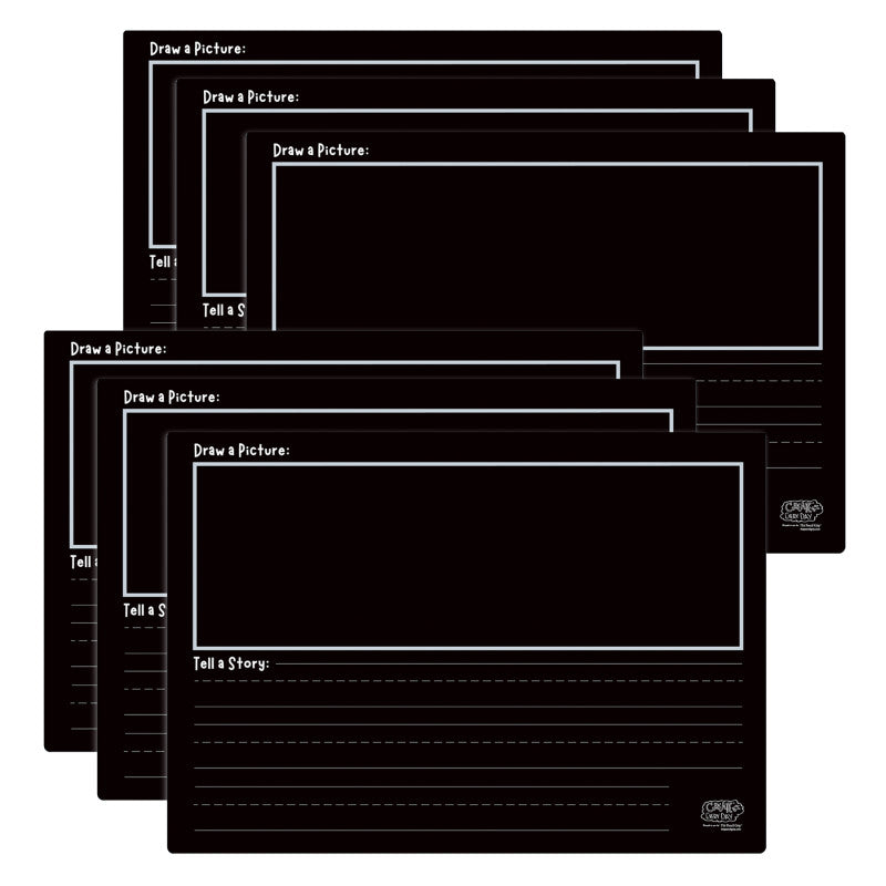 THE PENCIL GRIP - Activity Playmat - Draw a Picture, Pack of 6