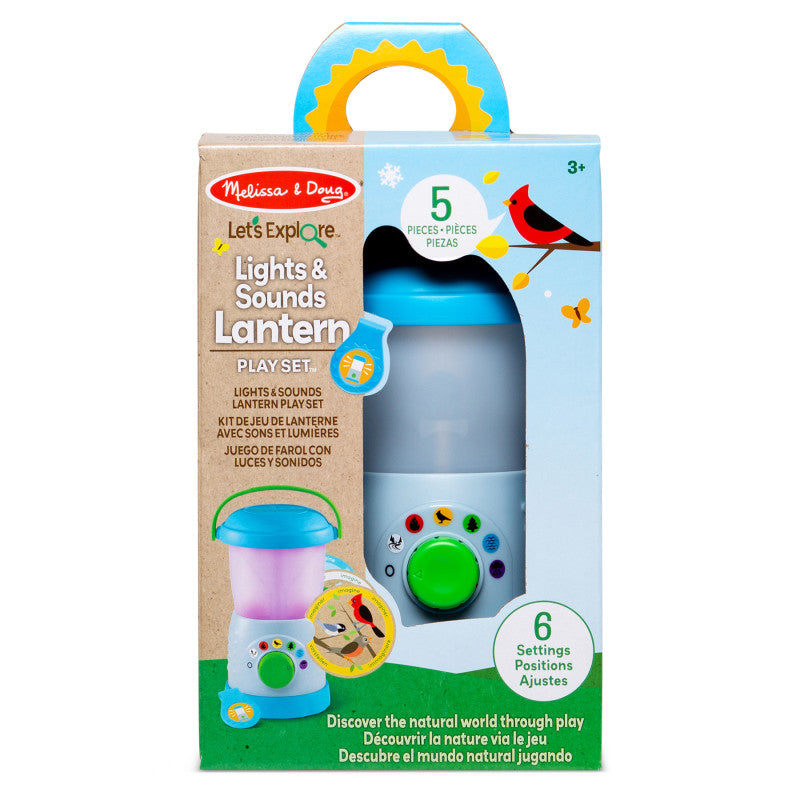 MELISSA & DOUG - Let's Explore Light & Sound Lantern Play Set