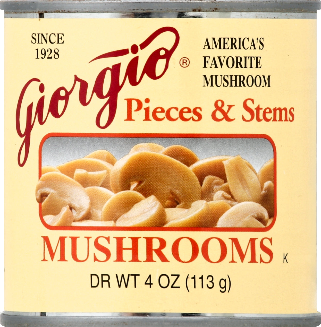 Giorgio Mushrooms 4 oz - Case of 12