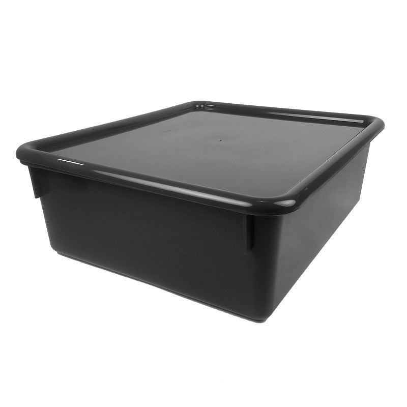 ROMANOFF - Double Stowaway® Tray with Lid, Black