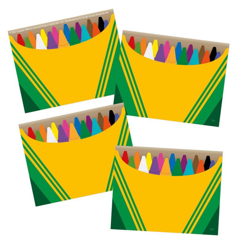 EUREKA - Crayola® Name Tags, 2-7/8" x 2-1/4", 40 Per Pack, 6 Packs