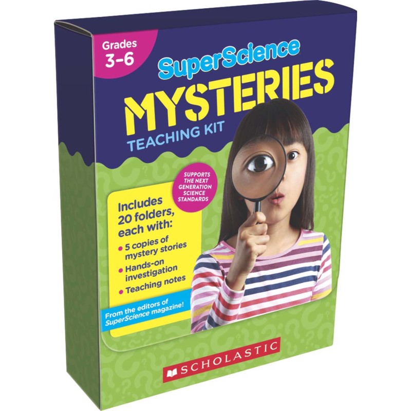 SCHOLASTIC TEACHING SOLUTIONS - SuperScience Mysteries Teaching Kit