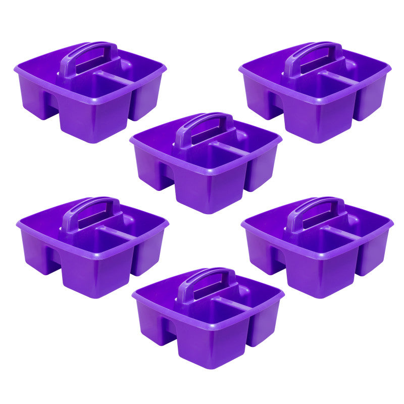 STOREX - Small Caddy, Purple, Pack of 6