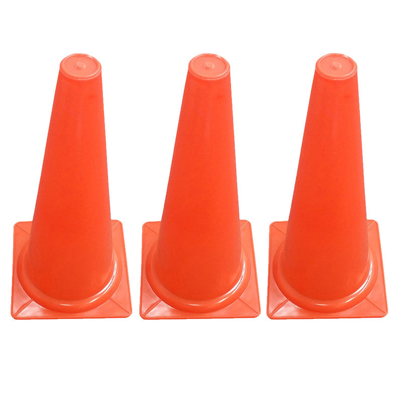 MARTIN SPORTS - Safety Cone, 15" High, Pack of 3 (MASSC15-3)