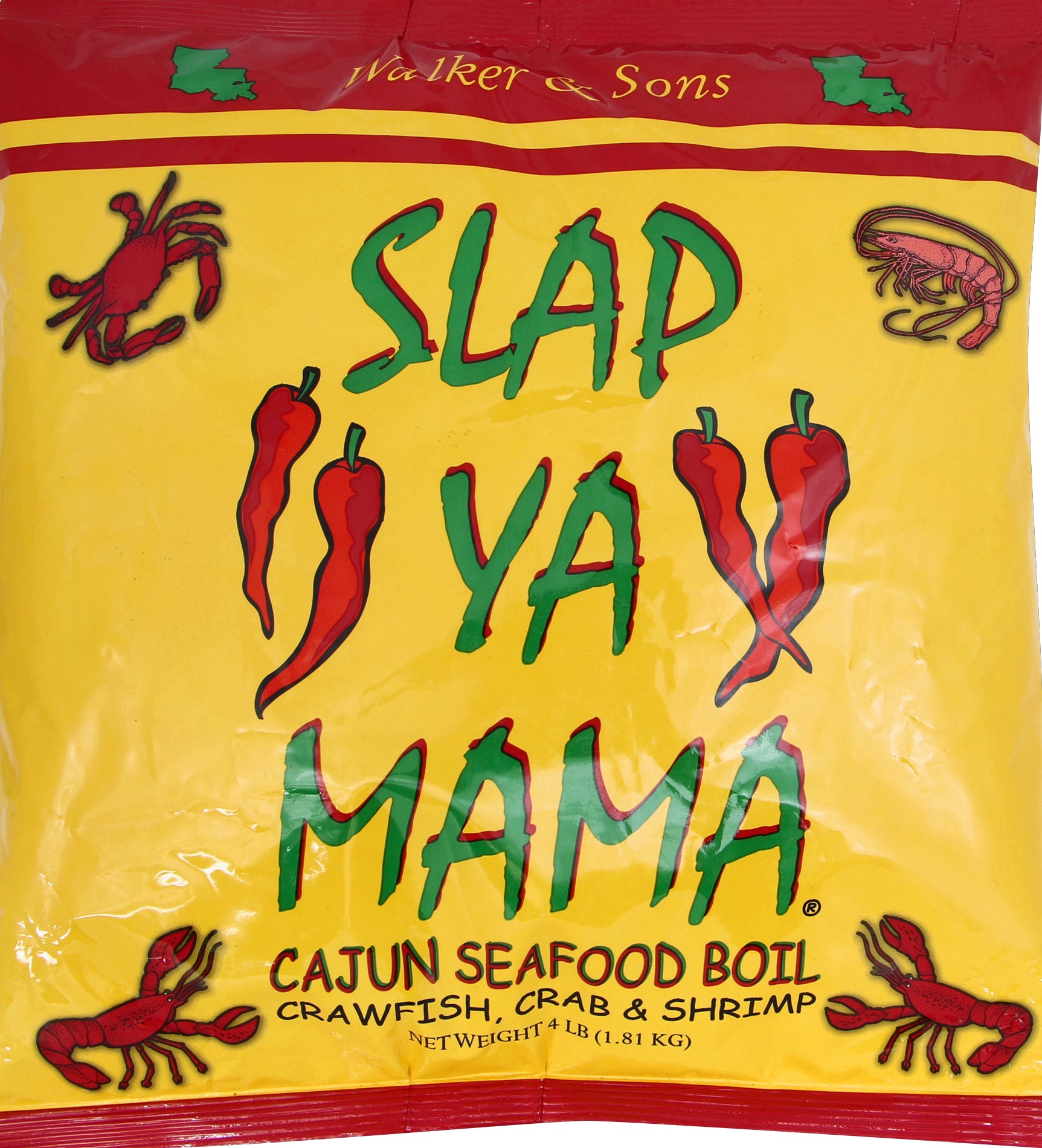 Walker & Sons Cajun Seafood Boil 4 lb - Case of 6