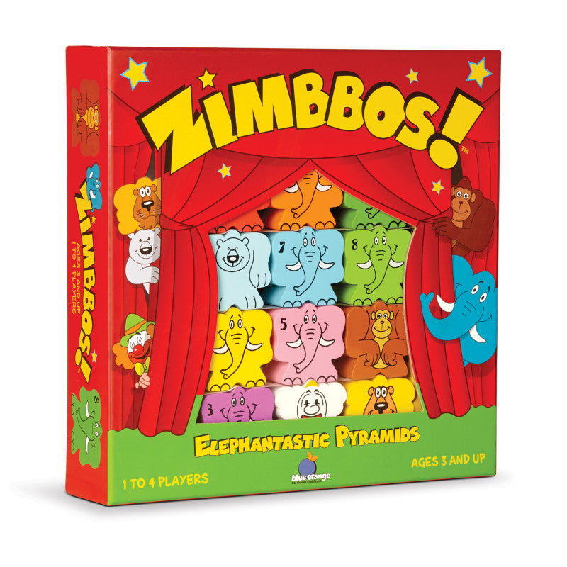 BLUE ORANGE GAMES - Zimbbos™ Counting Stacking Game for Kids