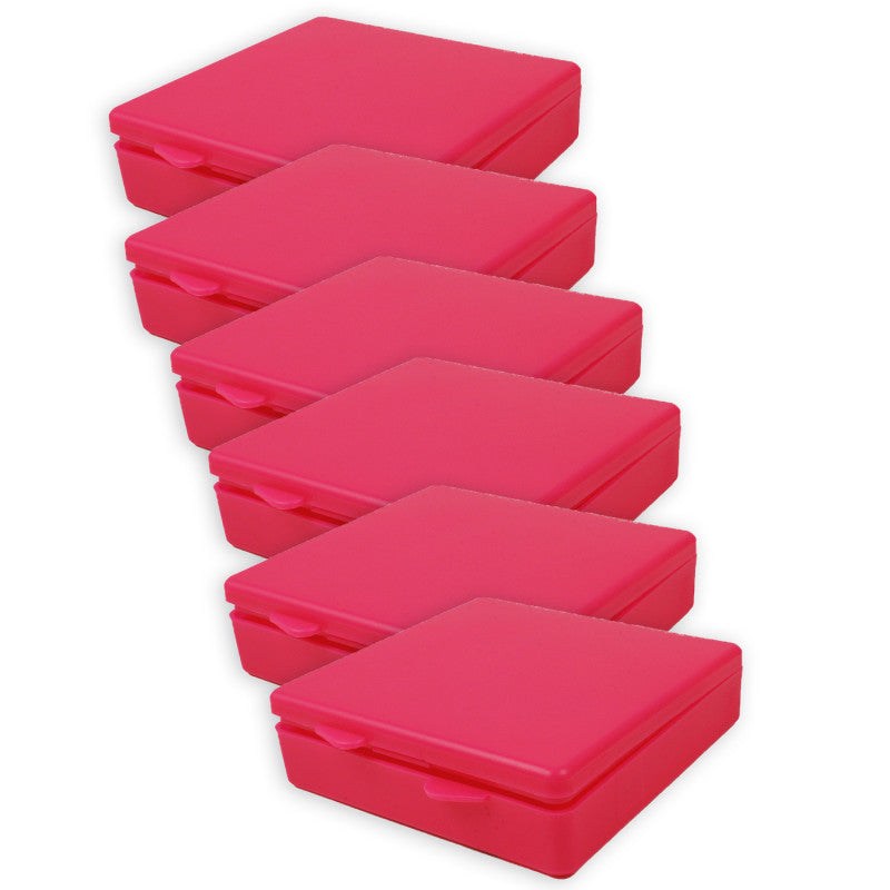 ROMANOFF - Micro Box, Hot Pink, Pack of 6