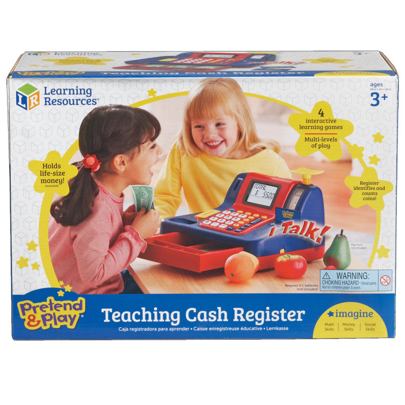 LEARNING RESOURCES - Pretend & Play® Teaching Cash Register