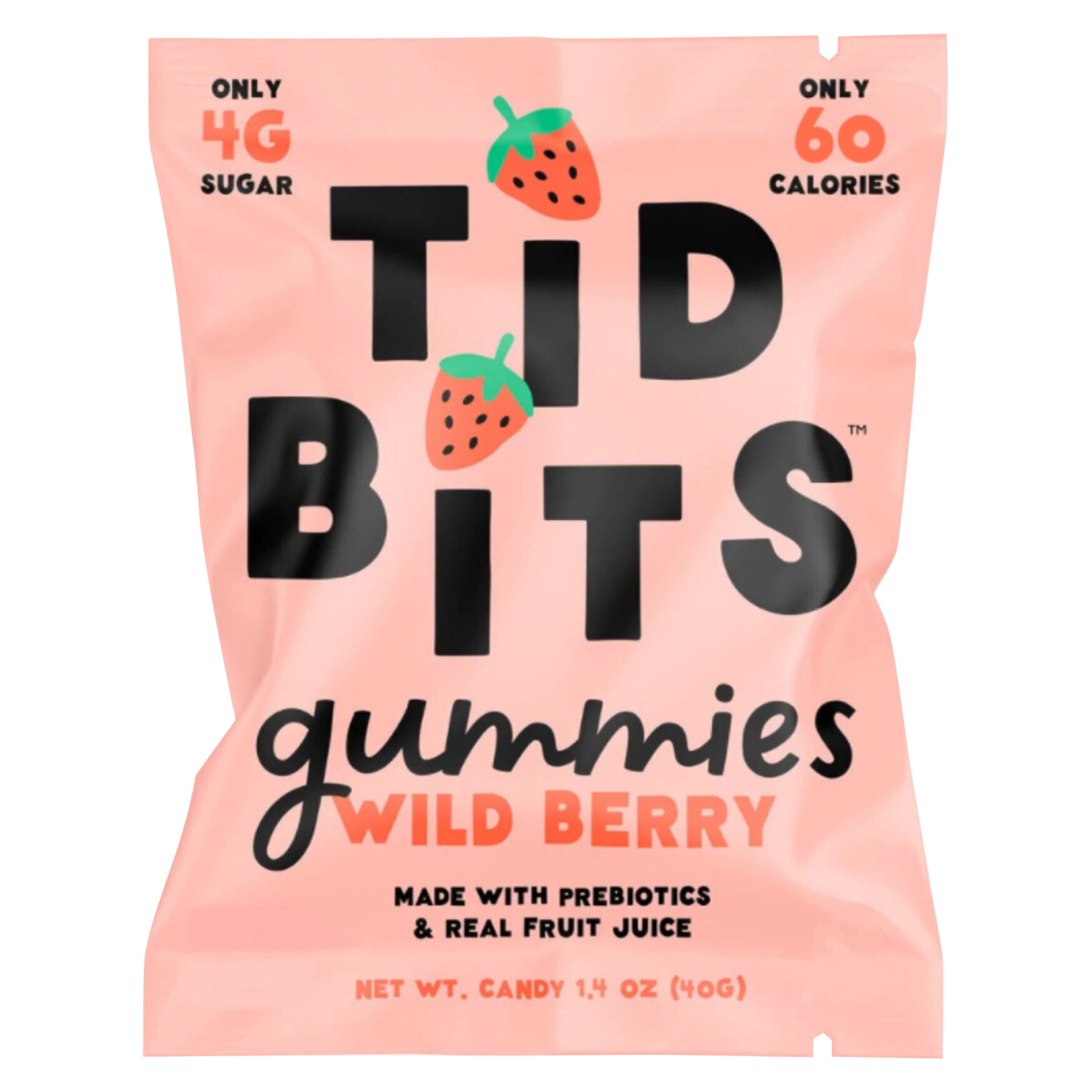 Tid Bits Wild Berry Gummies 1.4 oz - Case of 24
