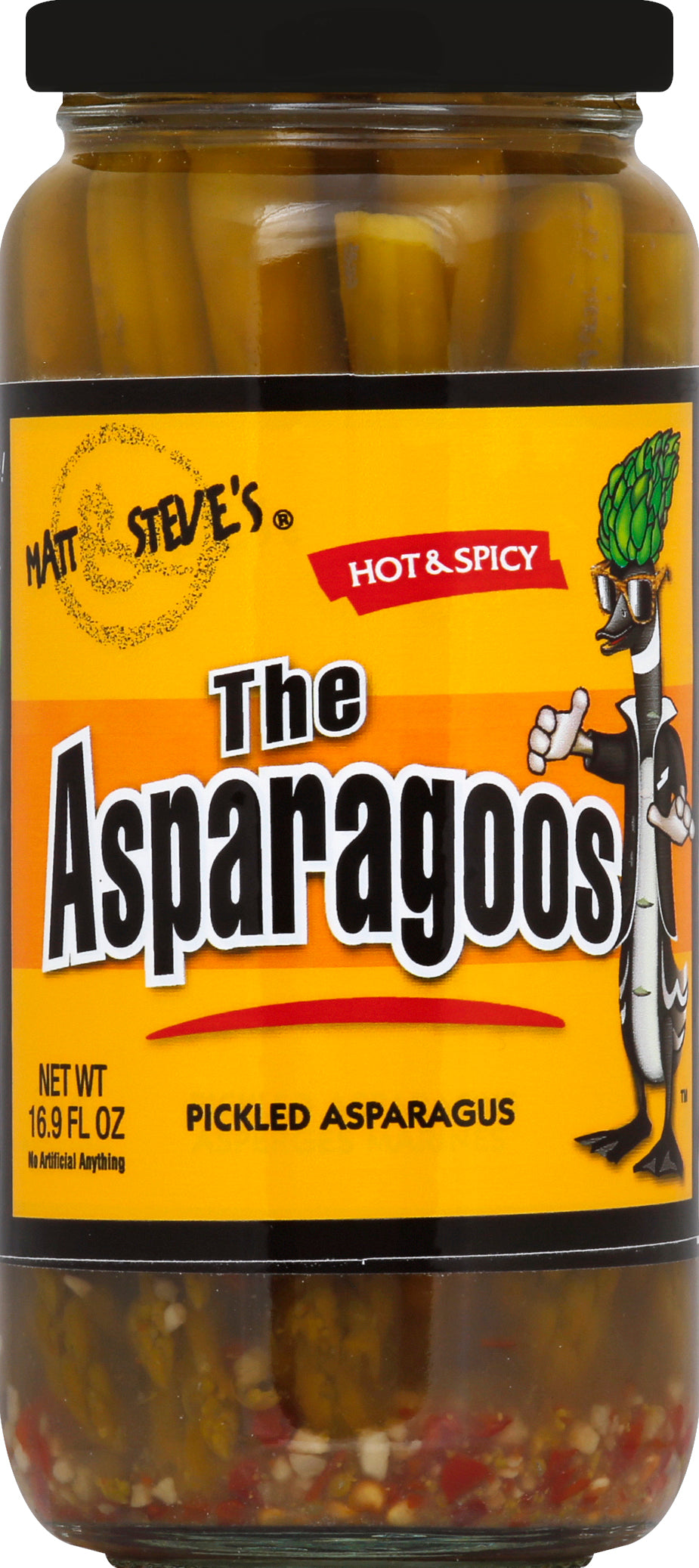 Matt & Steves Asparagus 16.9 oz - Case of 12