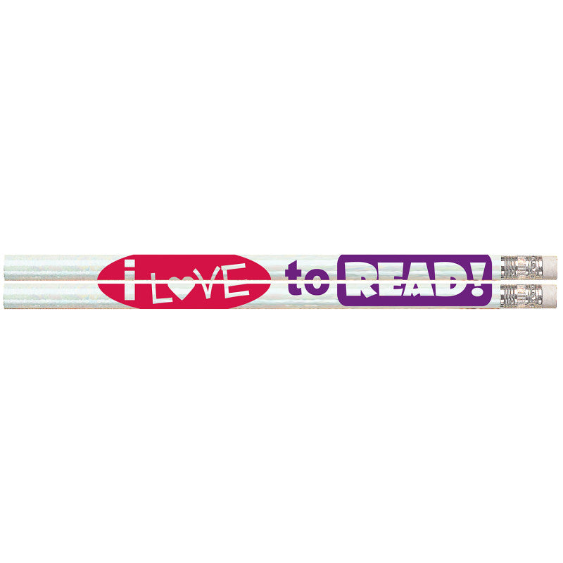 MUSGRAVE PENCIL COMPANY - I Love to Read! Motivational Pencil, Pack of 144