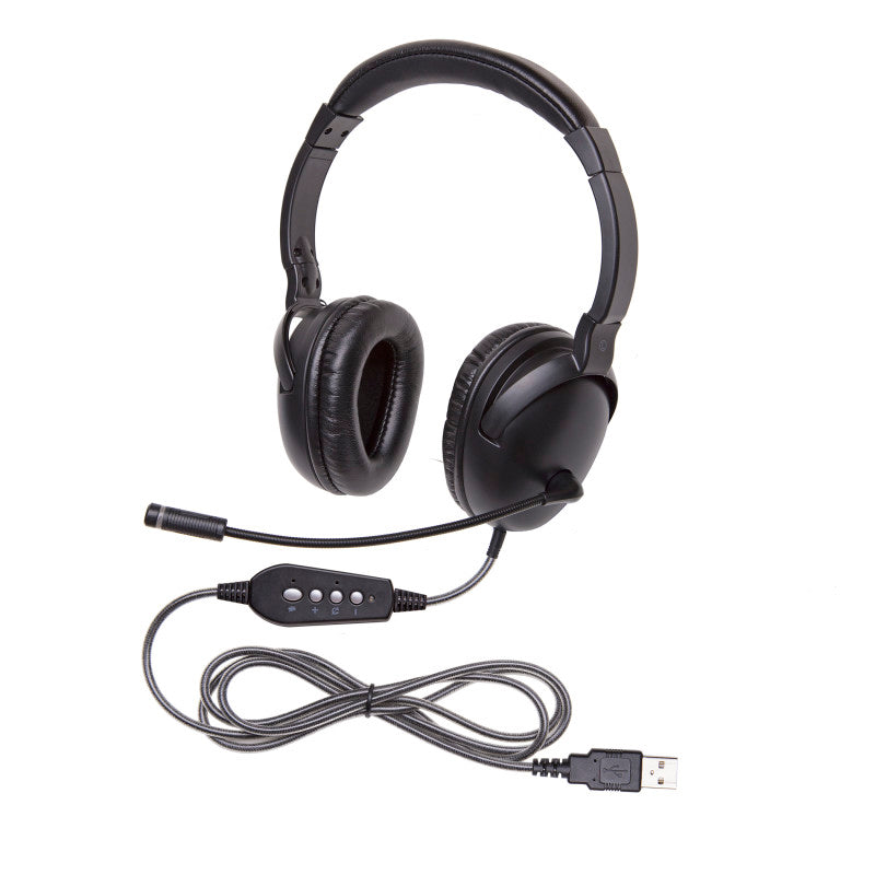 CALIFONE - NeoTech™ Plus Series Headphone with Mic & USB Plug