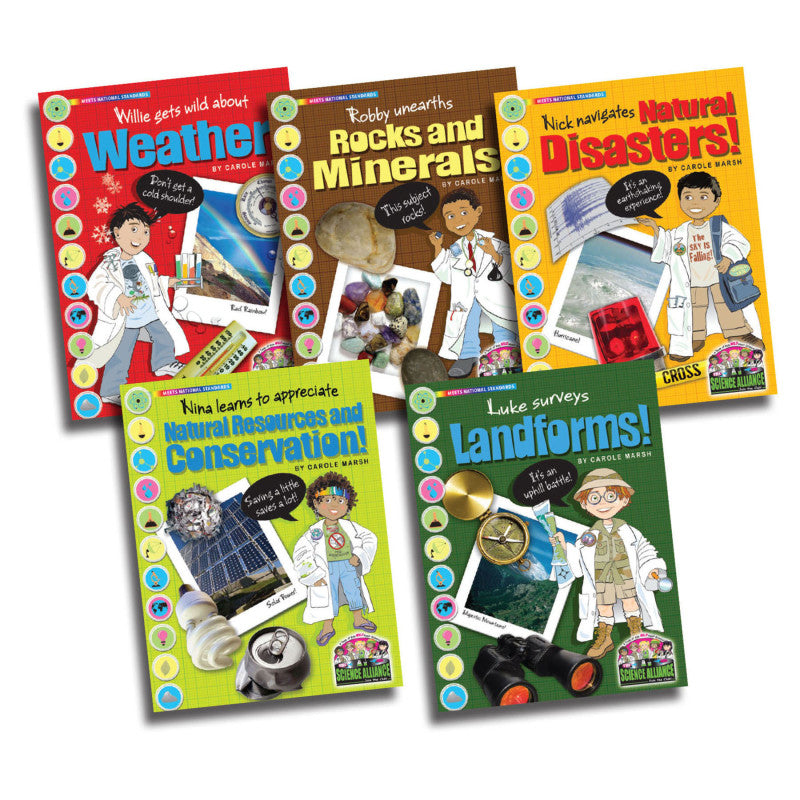 GALLOPADE - Science Alliance™ Earth Science, Set of 5