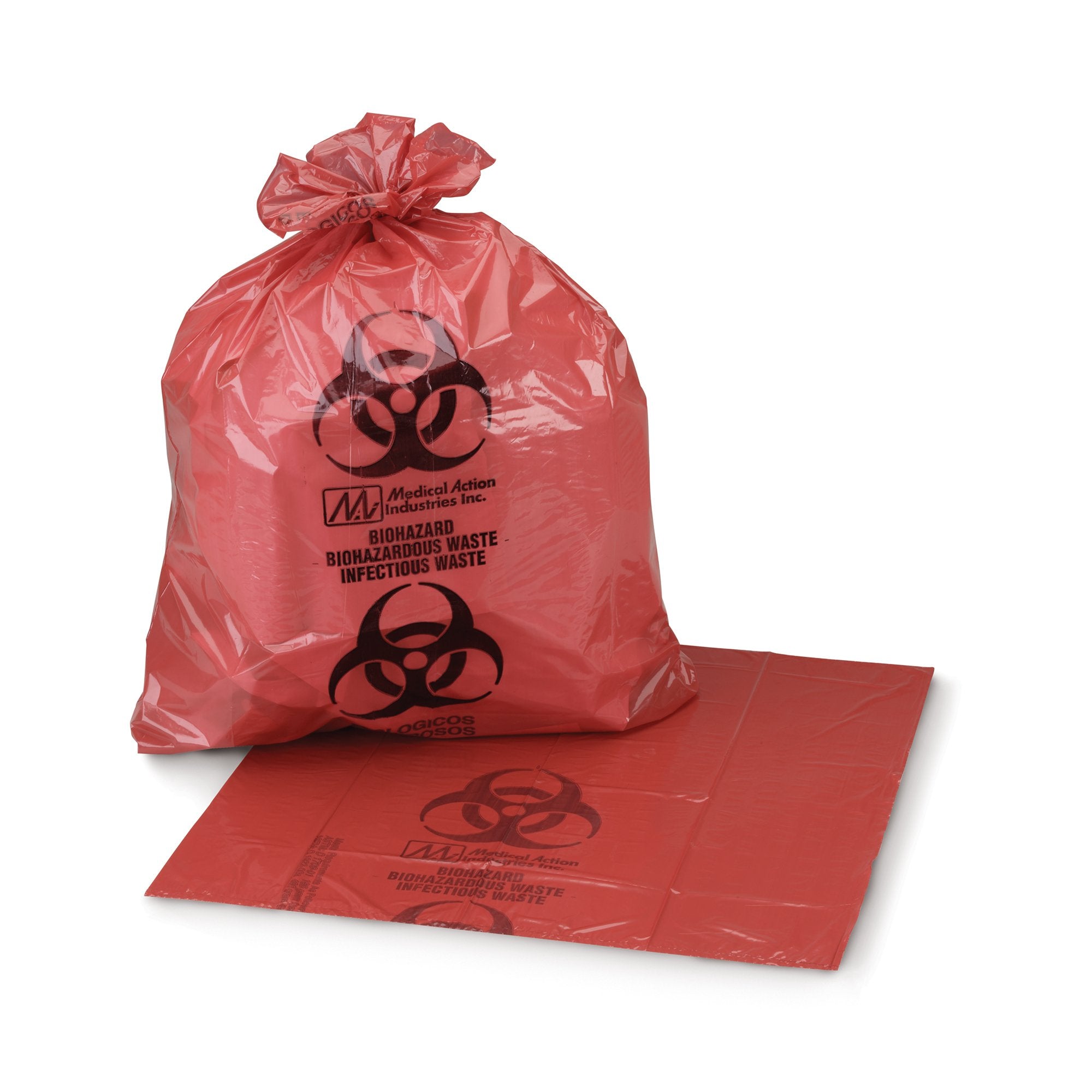 McKesson Brand - Infectious Waste Bag McKesson 45 to 55 gal. Red Bag 40 X 55 Inch [150/CS]