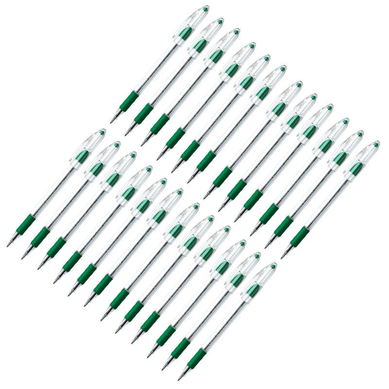 PENTEL - R.S.V.P.® Ballpoint Pen, Fine Point, Green, Pack of 24
