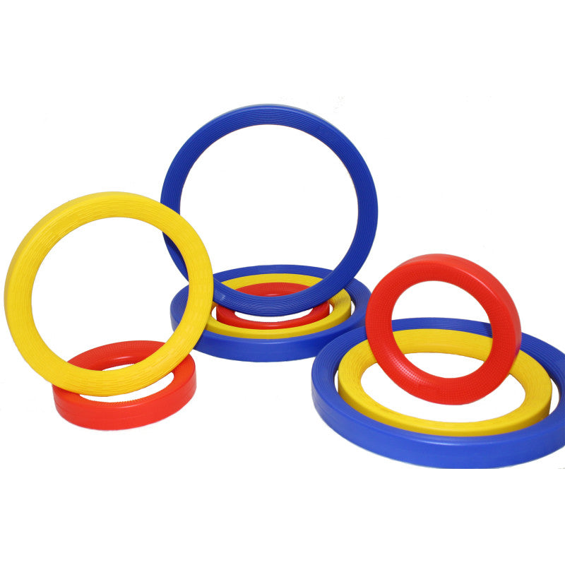 EDUCATIONAL ADVANTAGE - Giant Activity Rings, Set of 9