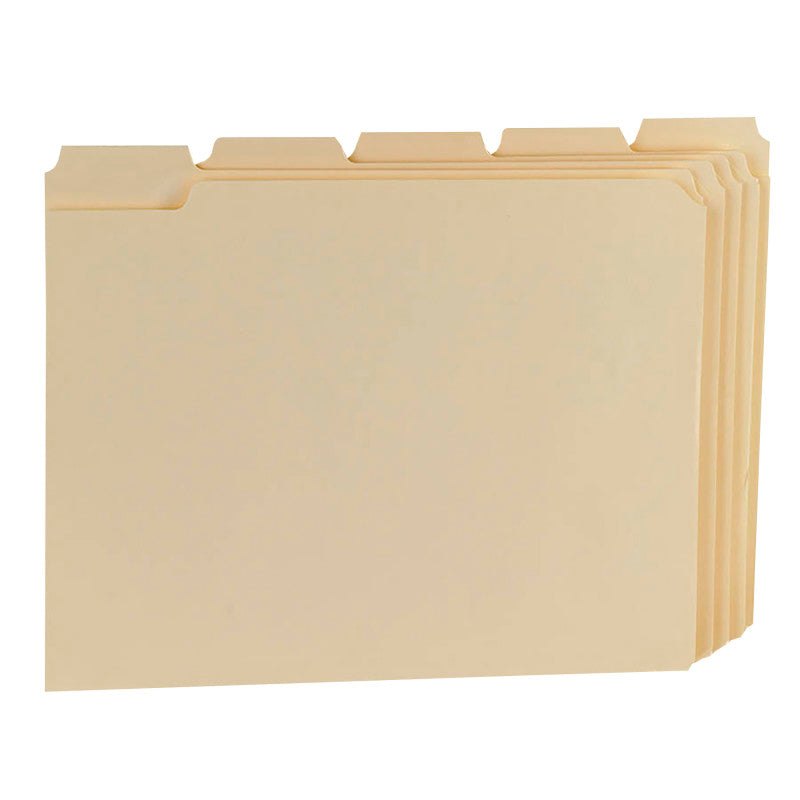 PENDAFLEX - Essentials™ Manila File Folders, Letter Size, 1/5 Cut, 100 Per Box