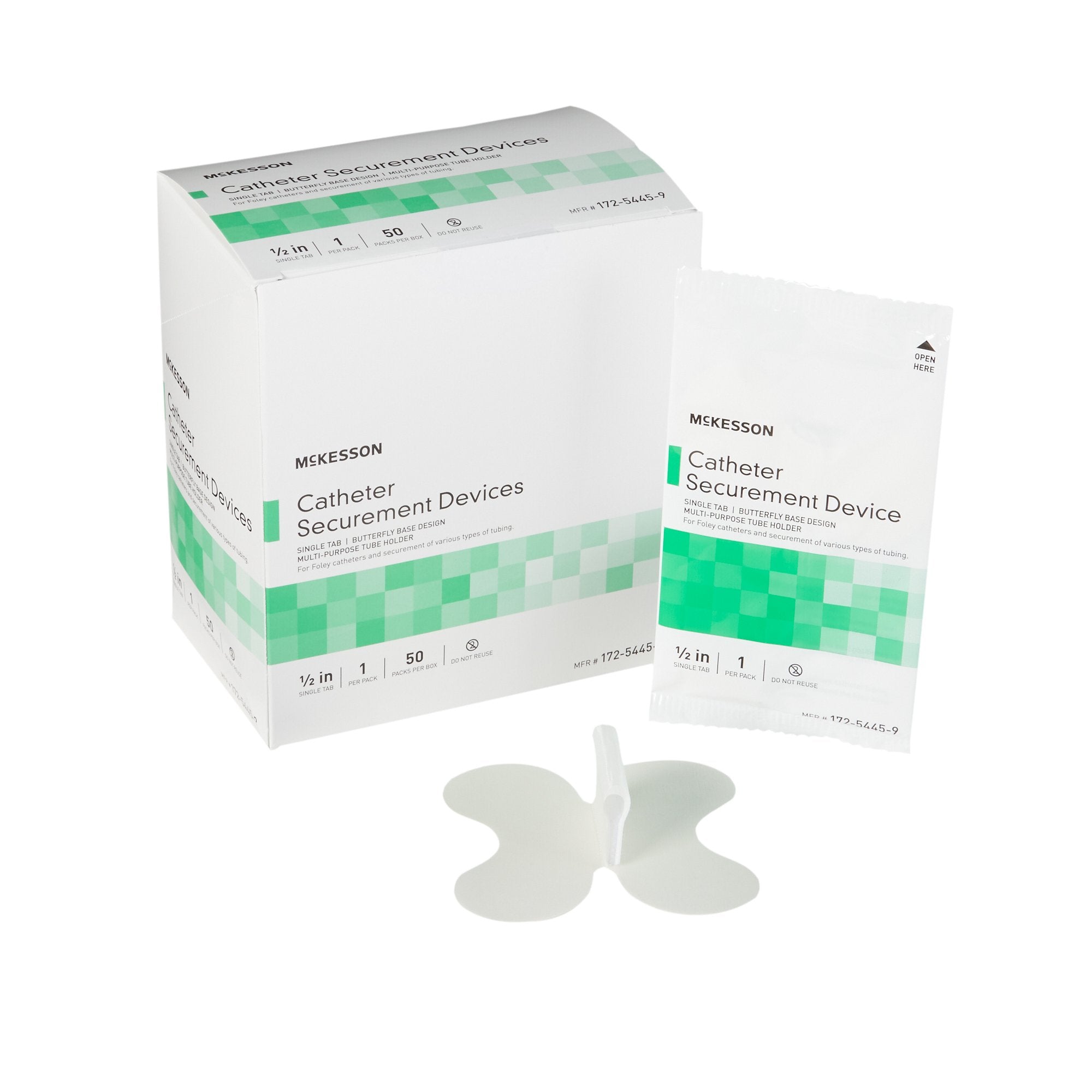 McKesson Brand - Catheter Stabilization Device McKesson NonSterile, 2.5 Inch Tab [50/BX]