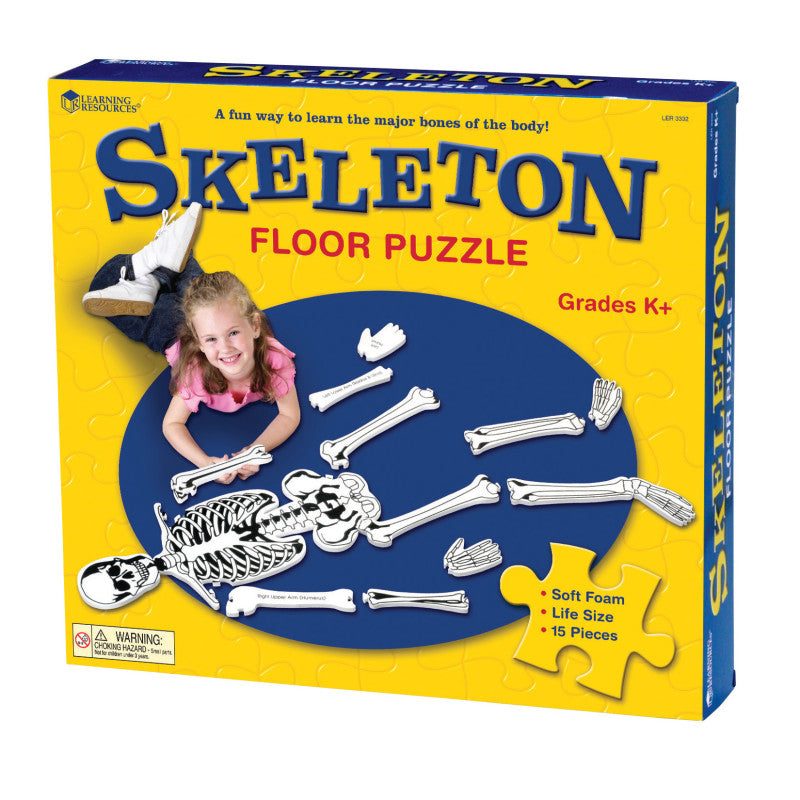 LEARNING RESOURCES - Skeleton Foam Floor Puzzle