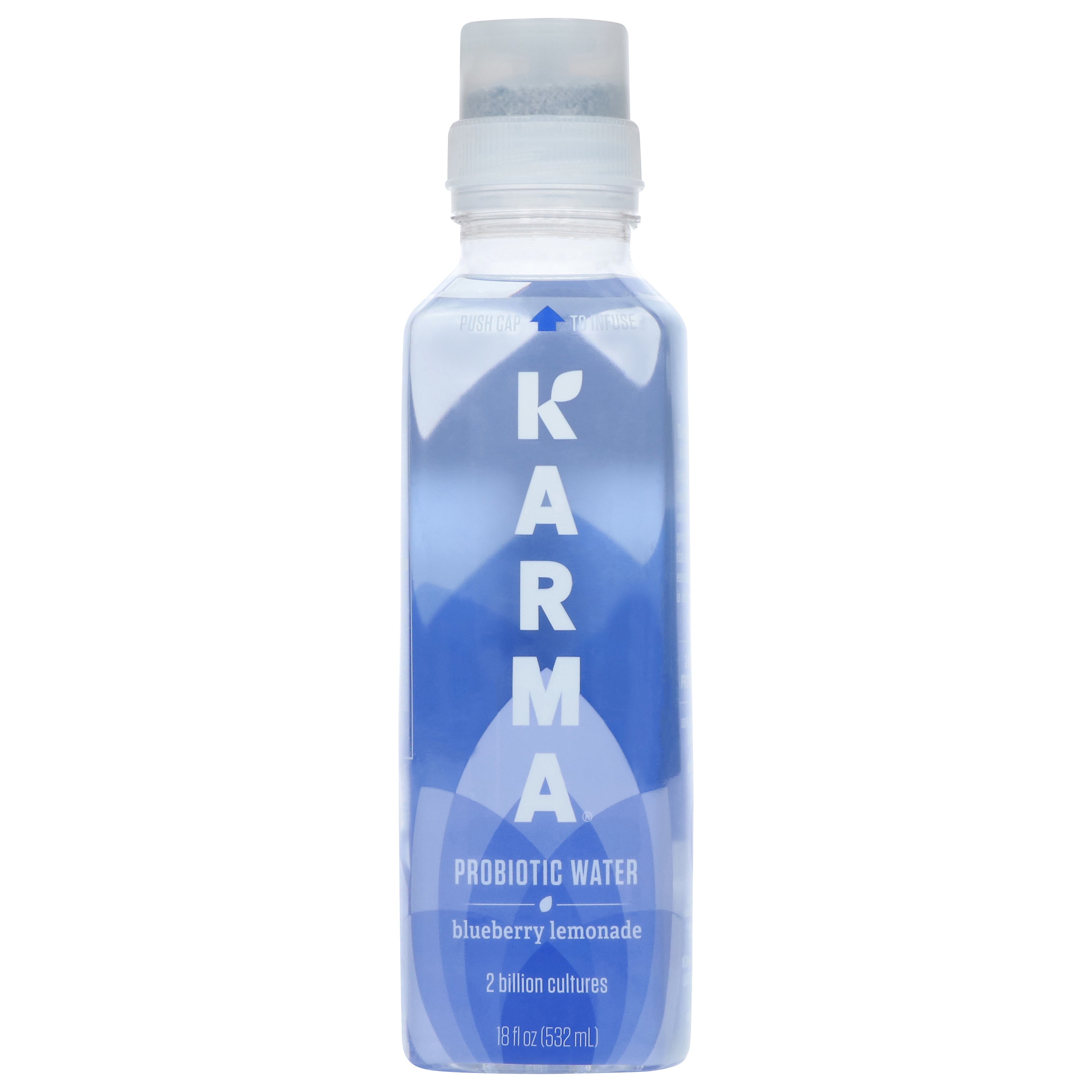 Karma Probiotic Blueberry Lemonade Water 18 fl oz - Case of 12
