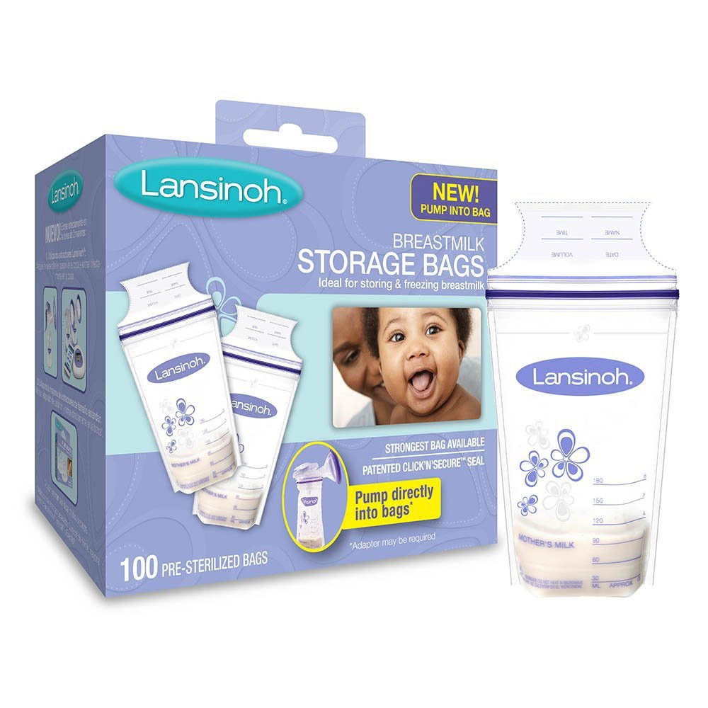 Emerson Healthcare - Breast Milk Storage Bag Lansinoh® 6 oz. [1/PK]