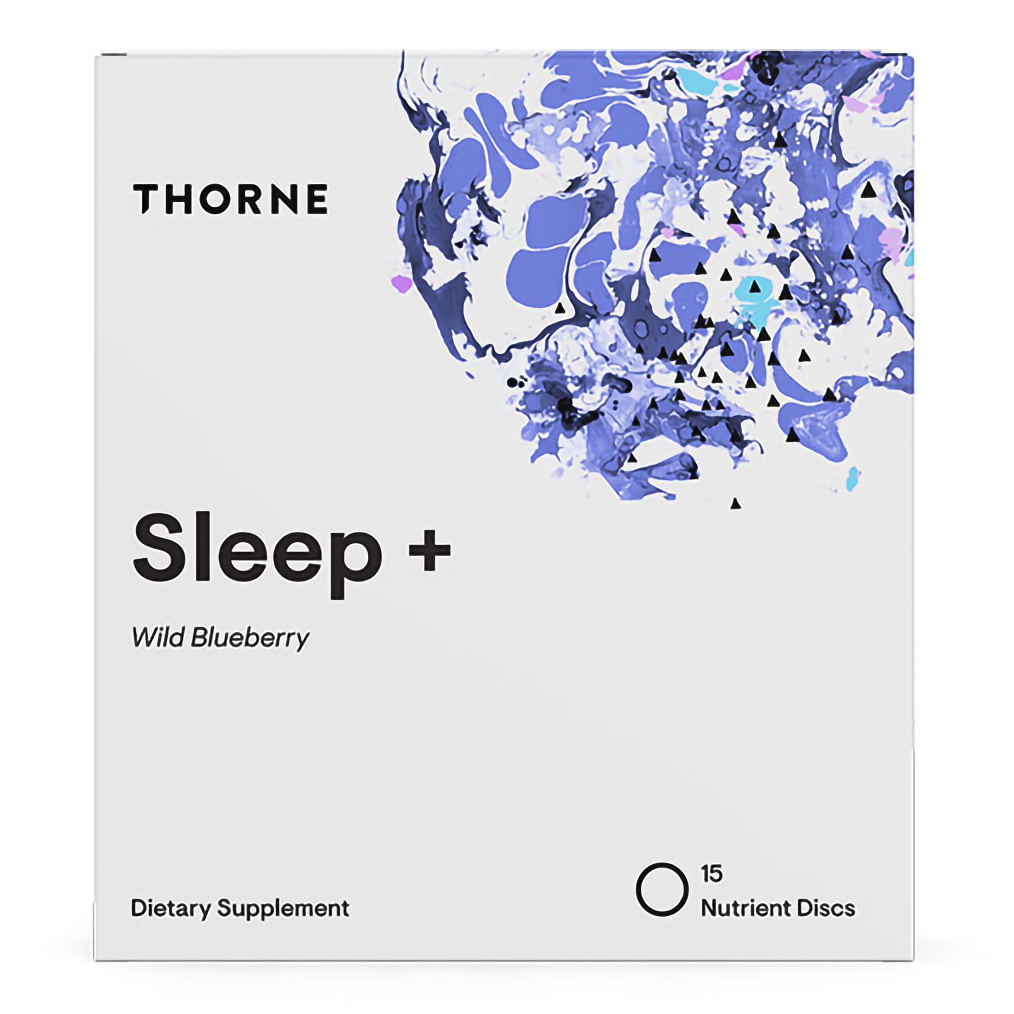 Thorne Research Inc - Sleep Aid THORNE® Sleep + 15 Per Box Disolvable Disc 1 mg - 200 mg - 100 mg Strength [36/CS]