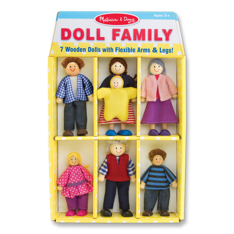 MELISSA & DOUG - Wooden Doll Family