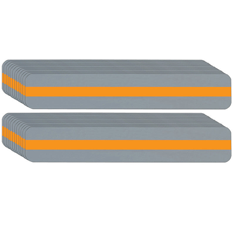 ASHLEY PRODUCTIONS - Sentence Strip Reading Guide, 1-1/4" x 7-1/4", Orange, Pack of 24