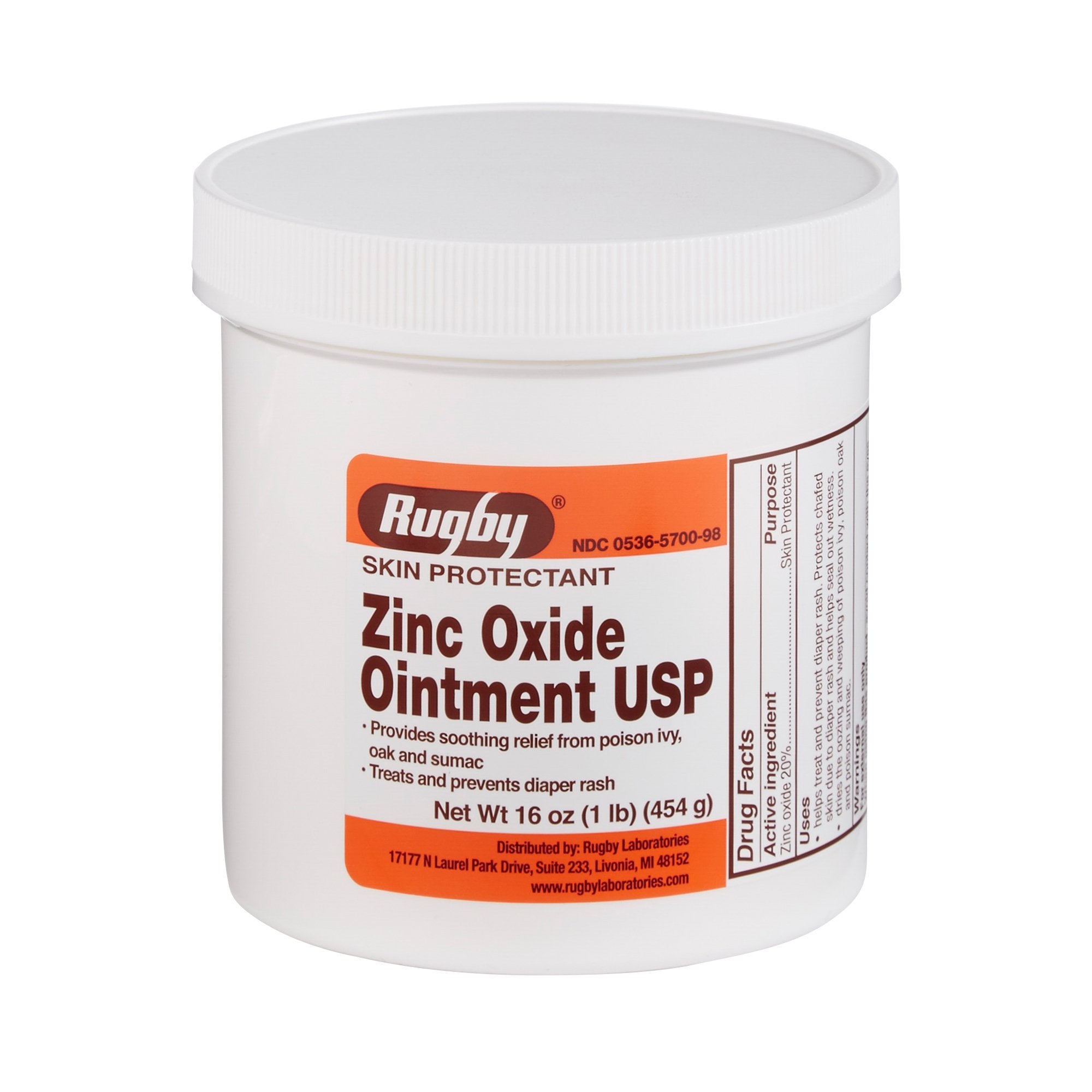Major Pharmaceuticals - Skin Protectant Rugby® 16 oz. Jar Ointment [1/EA]