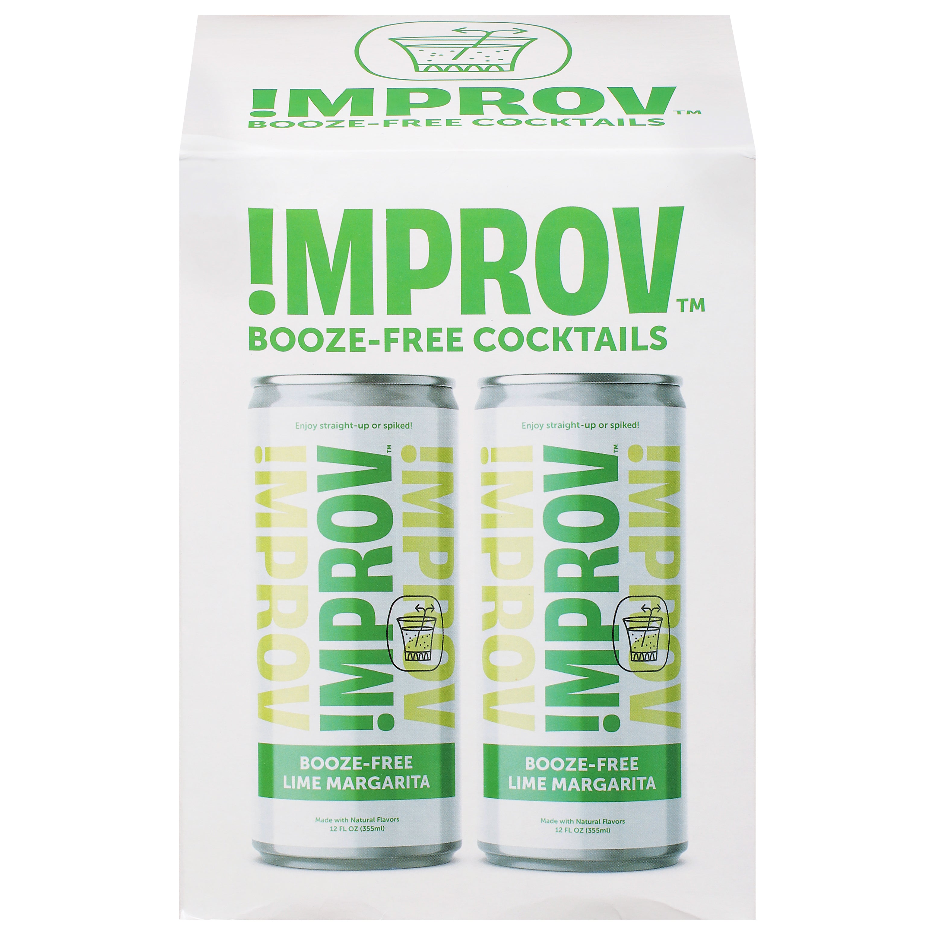 !Improv Booze-Free Lime Margarita Cocktail 1 ea - Case of 6