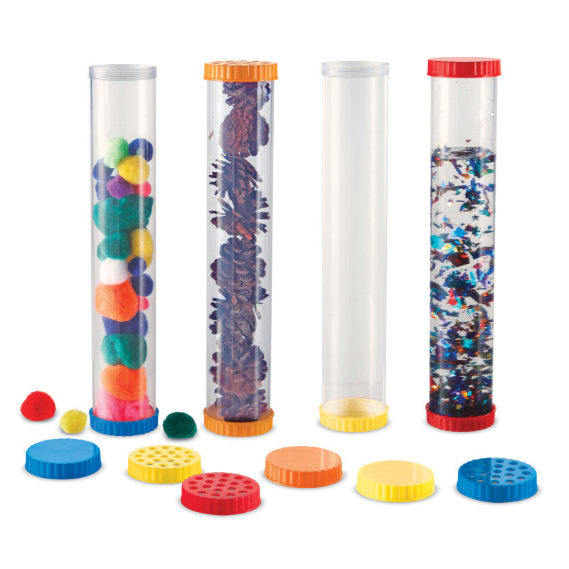 LEARNING RESOURCES - Primary Science Sensory Tubes, Set of 4