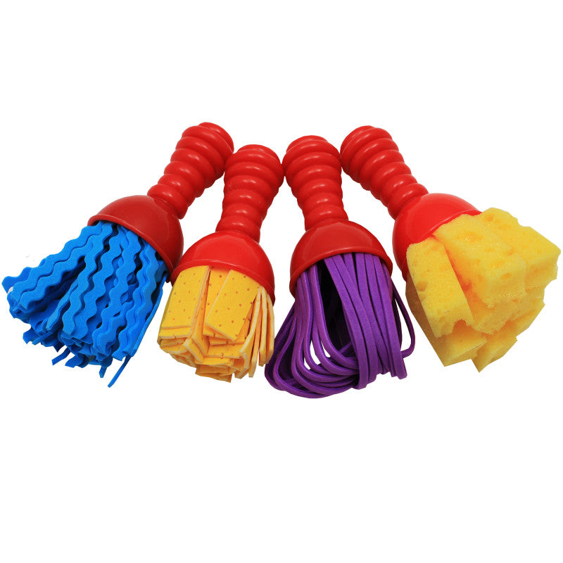 READY 2 LEARN - Textured Art Tools - Set 2 - Set of 4