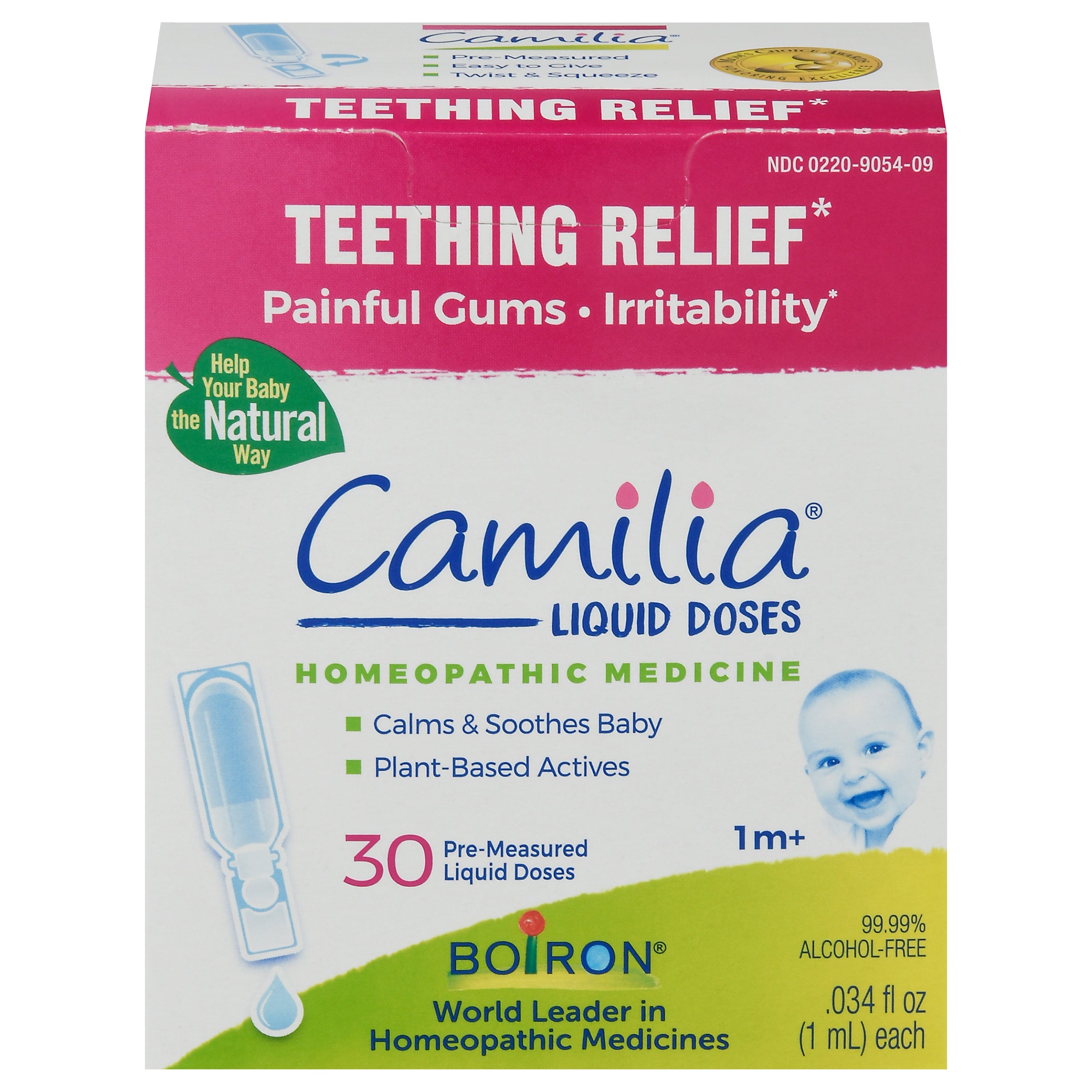 Boiron Boiron Liquid Doses Teething Relief 30 - 0.034 fl oz Doses - Case of 6