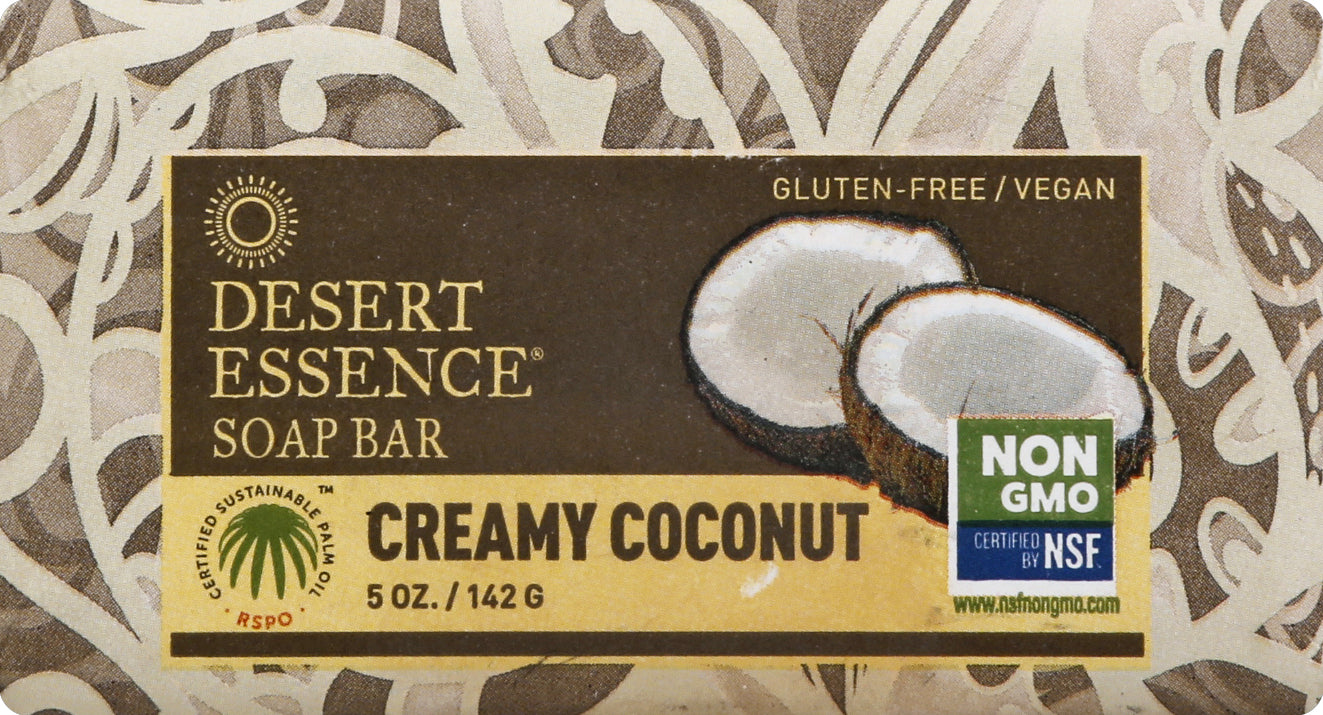 Desert Essence Soap Bar 5 oz - Case of 3