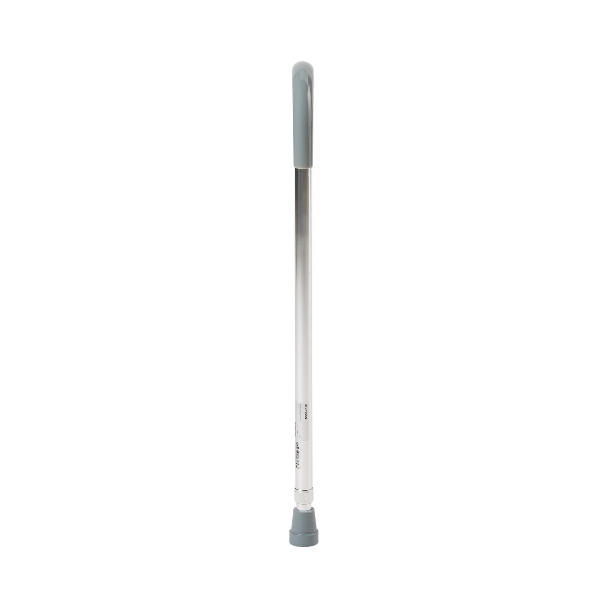 McKesson Brand - Round Handle Cane McKesson Aluminum 29-3/4 to 38-3/4 Inch Height Chrome [6/CS]