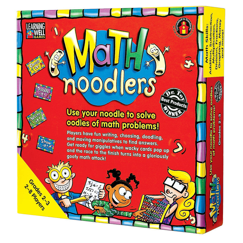 LEARNING WELL GAMES - Math Noodlers Game, Grades 2-3