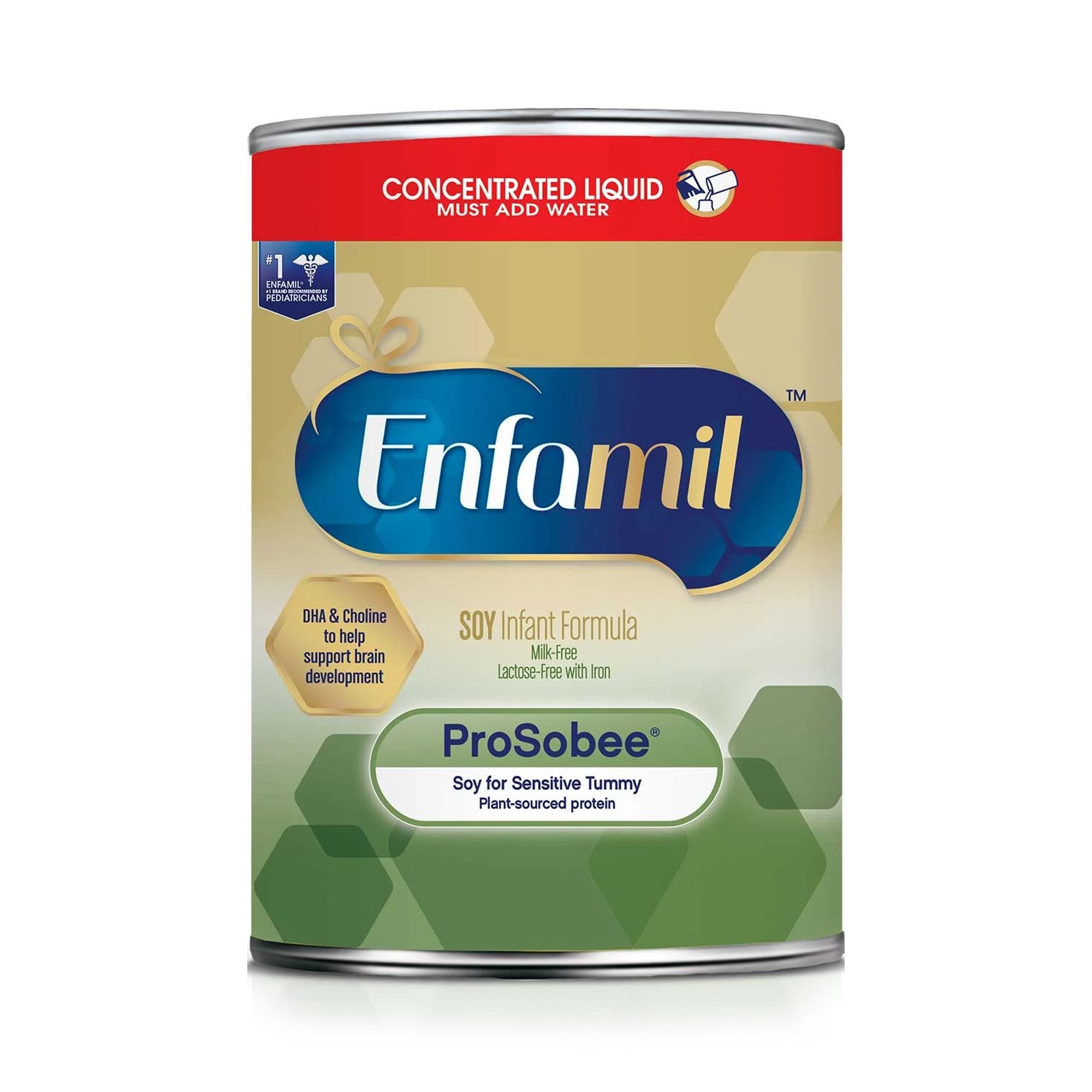 Mead Johnson - Infant Formula Enfamil® ProSobee® Unflavored 13 oz. Can Concentrate Soy Lactose Intolerance [12/CS]