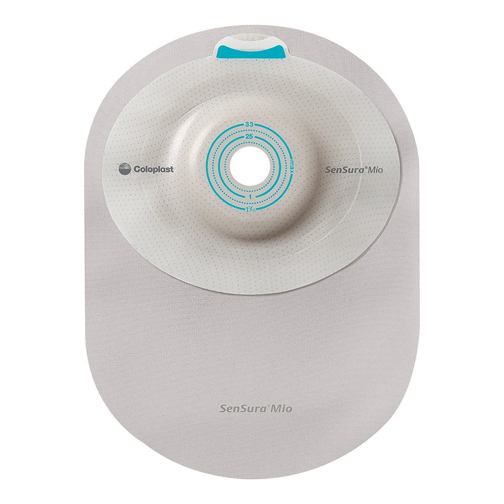 Coloplast - Ostomy Pouch SenSura® Mio Convex One-Piece System 8-1/4 Inch Length, Maxi Soft Convex, Trim to Fit 3/8 to 2 Inch Stoma Closed End [10/BX]