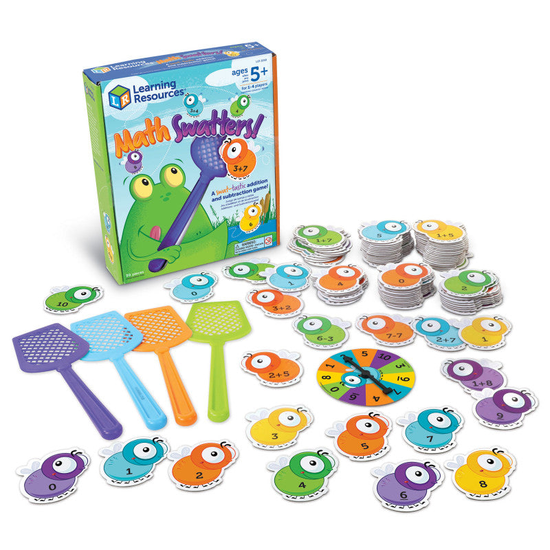 LEARNING RESOURCES - Math Swatters! Addition & Subtraction Game