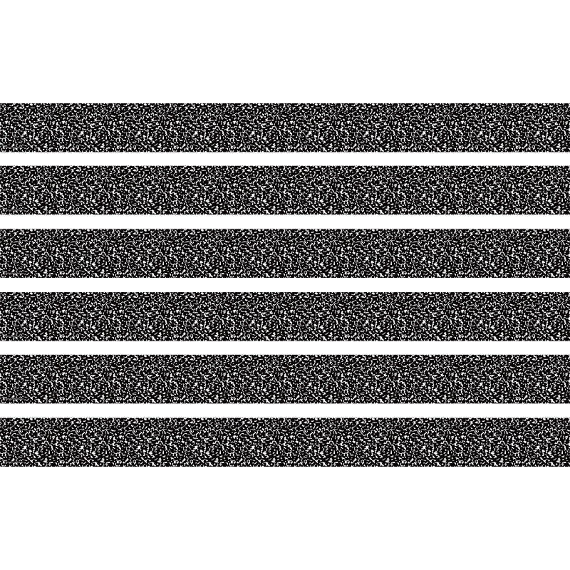 TEACHER CREATED RESOURCES - Composition Straight Border Trim, 35 Feet Per Pack, 6 Packs