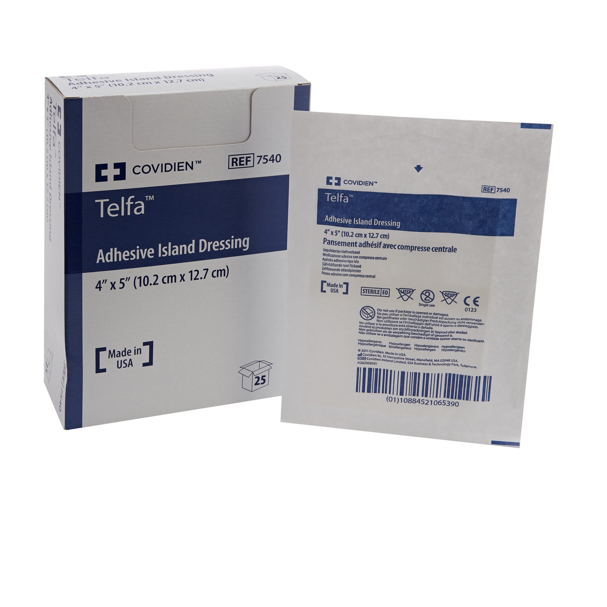 Cardinal - Island Dressing Telfa™ 4 X 5 Inch Rectangle Sterile [25/CT]