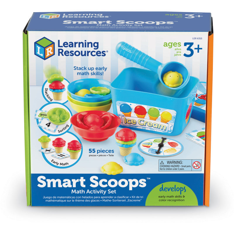 LEARNING RESOURCES - Smart Scoops™ Math Activity Set