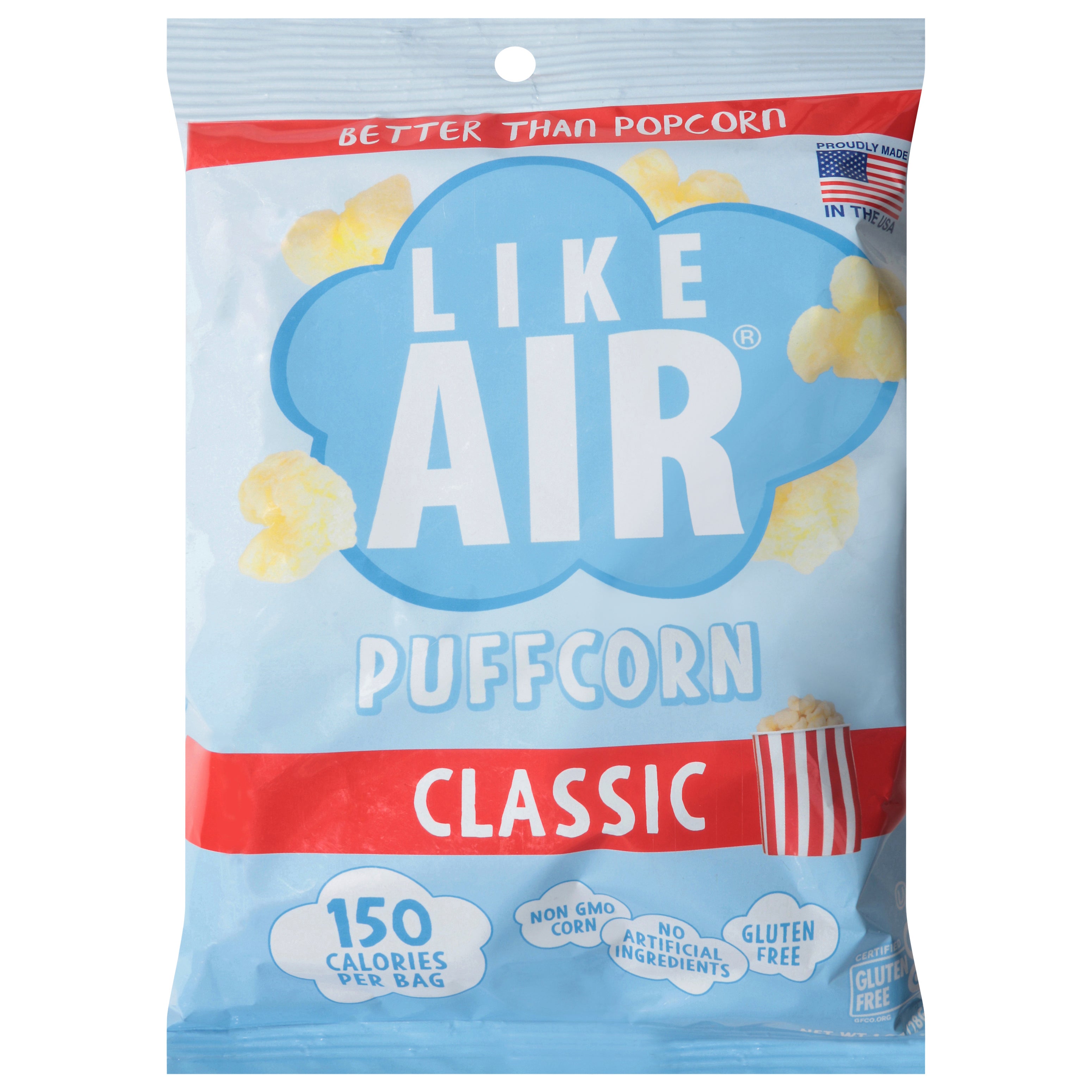 Like Air Classic Puffcorn 1 oz - Case of 8