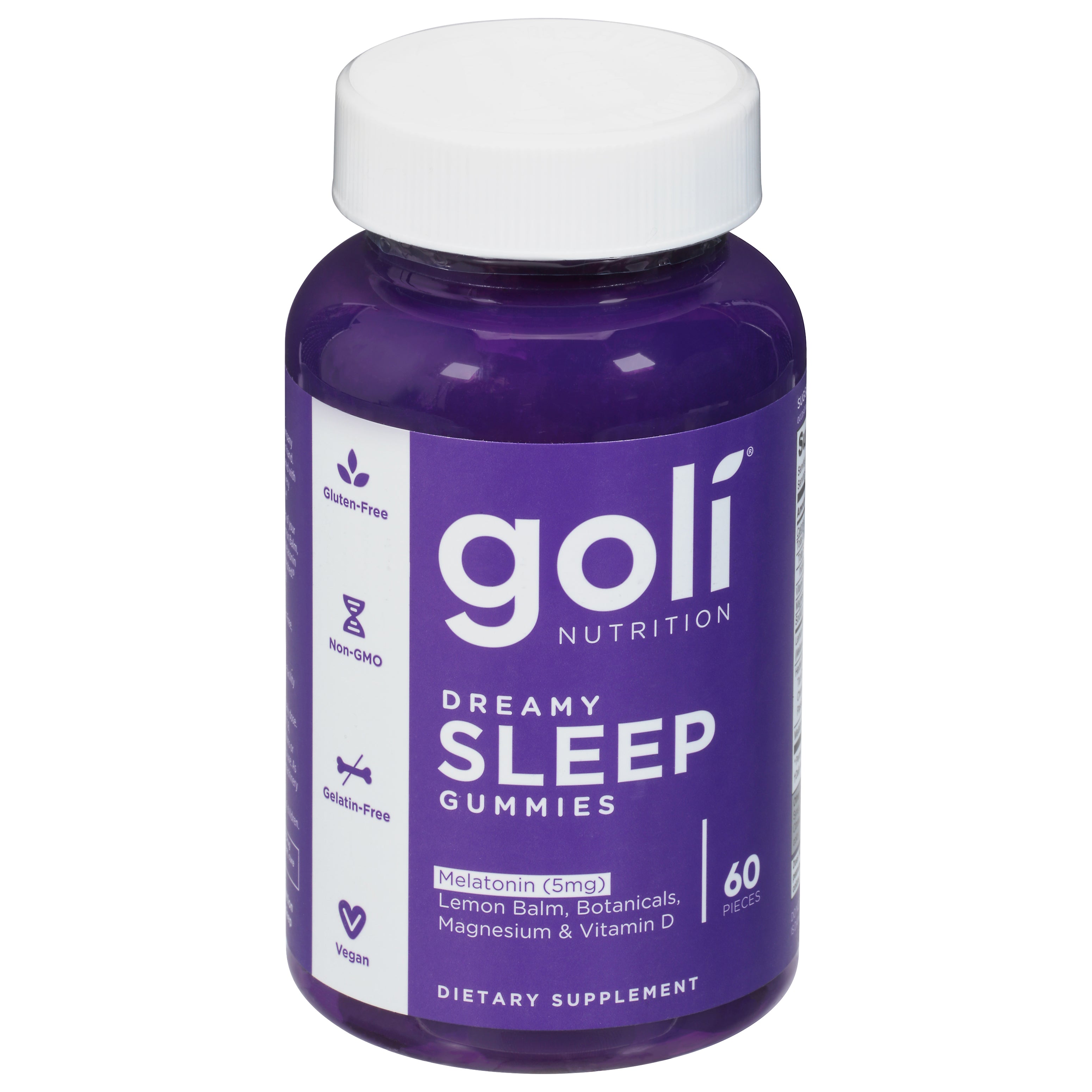 Goli Nutrition 5 mg Dreamy Sleep 60 Gummies - Case of 1