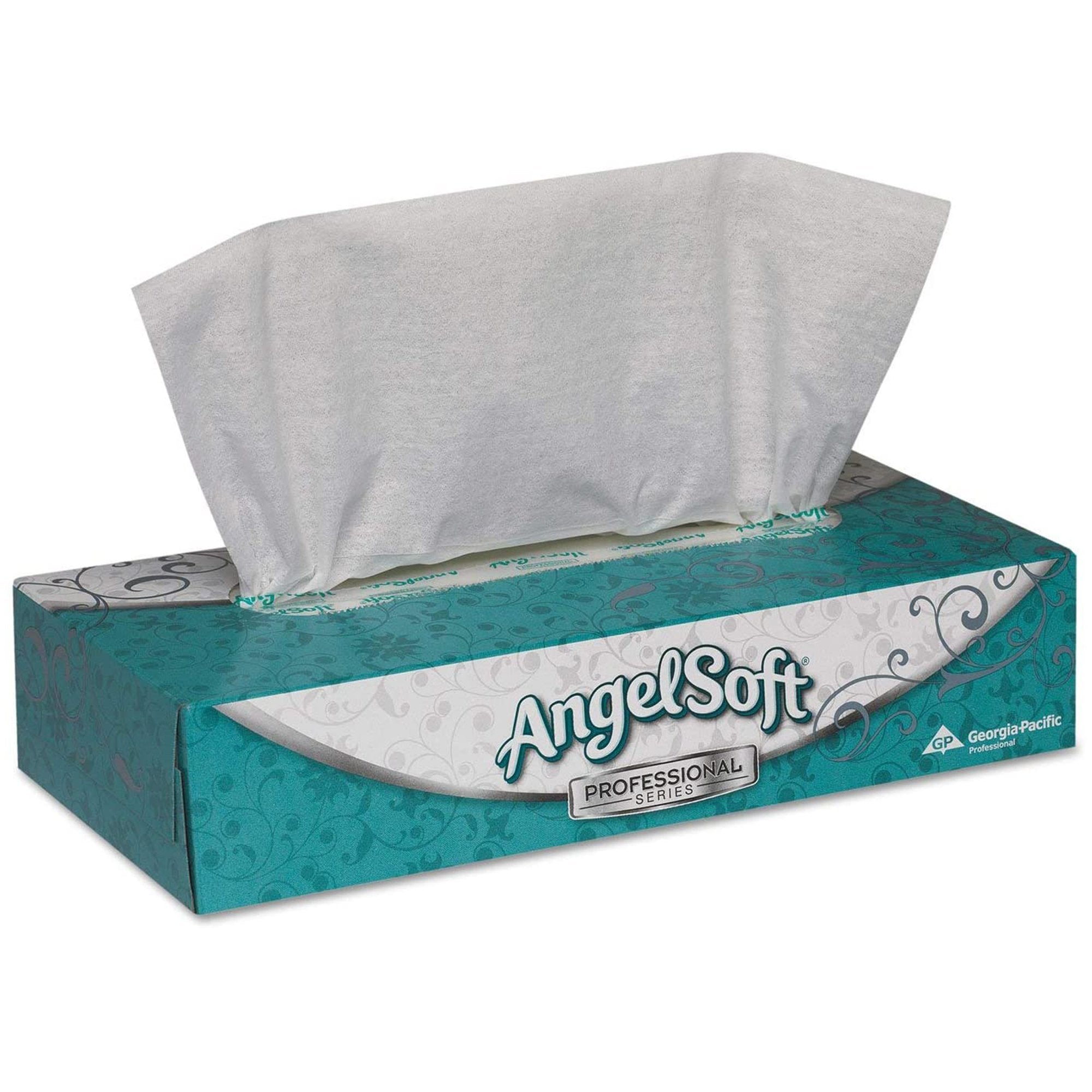 Georgia Pacific - Angel Soft Professional Series® Facial Tissue White 7-3/5 X 8-4/5 Inch 100 Count [30/CS]