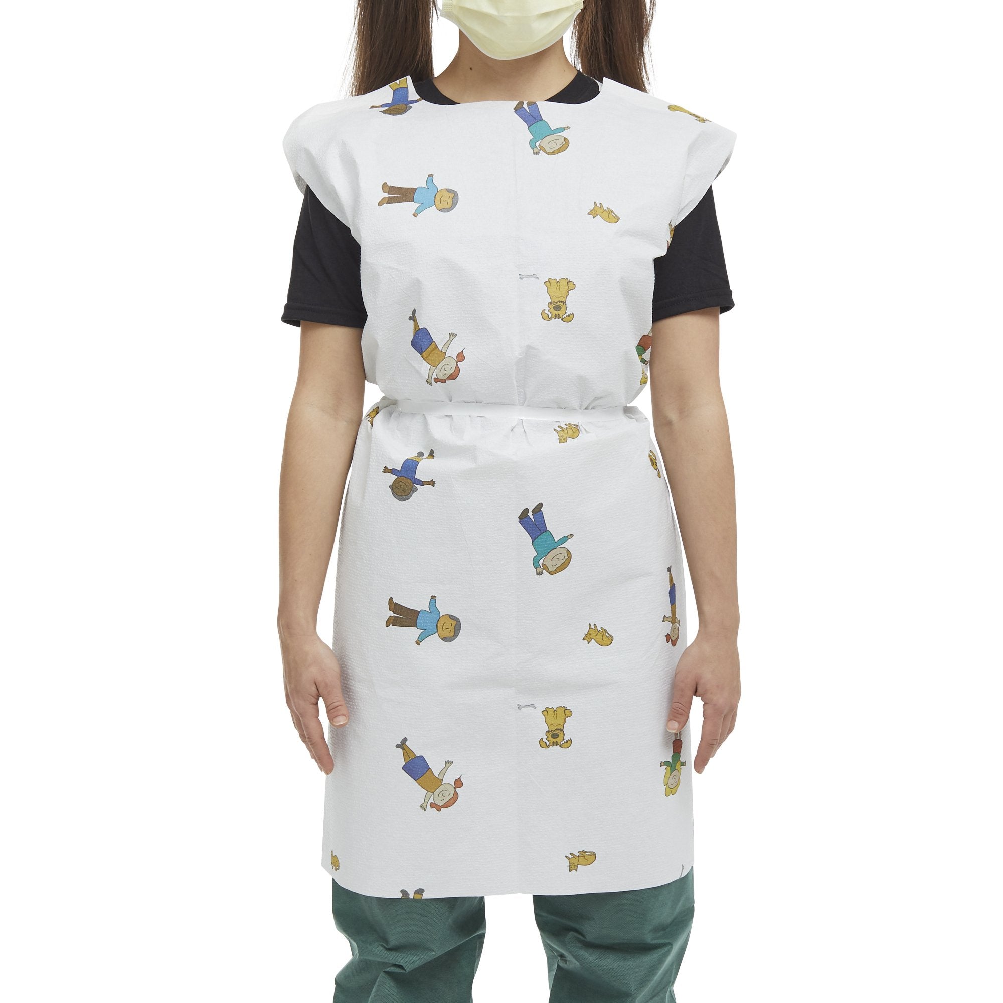 McKesson Brand - Patient Exam Gown McKesson Child Size Kid Design (McKesson KIDS® Print) Disposable [50/CS]