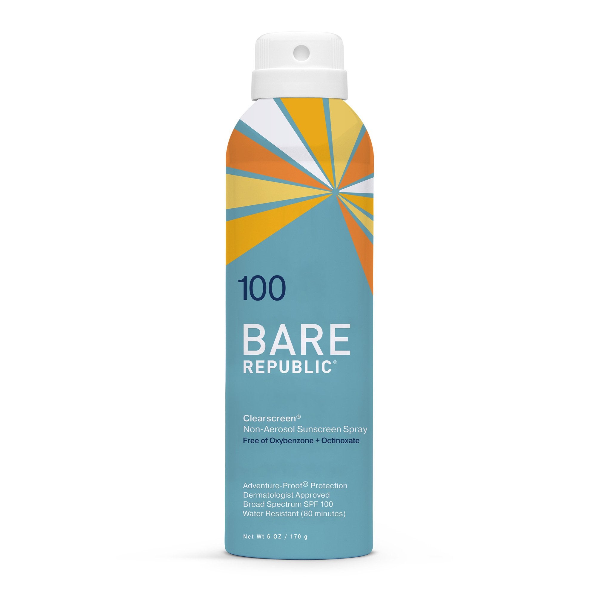 COOLA LLC - Sunscreen BARE Republic® Clearscreen® Body SPF 100 Spray 6 oz. Aerosol Can [12/CS]