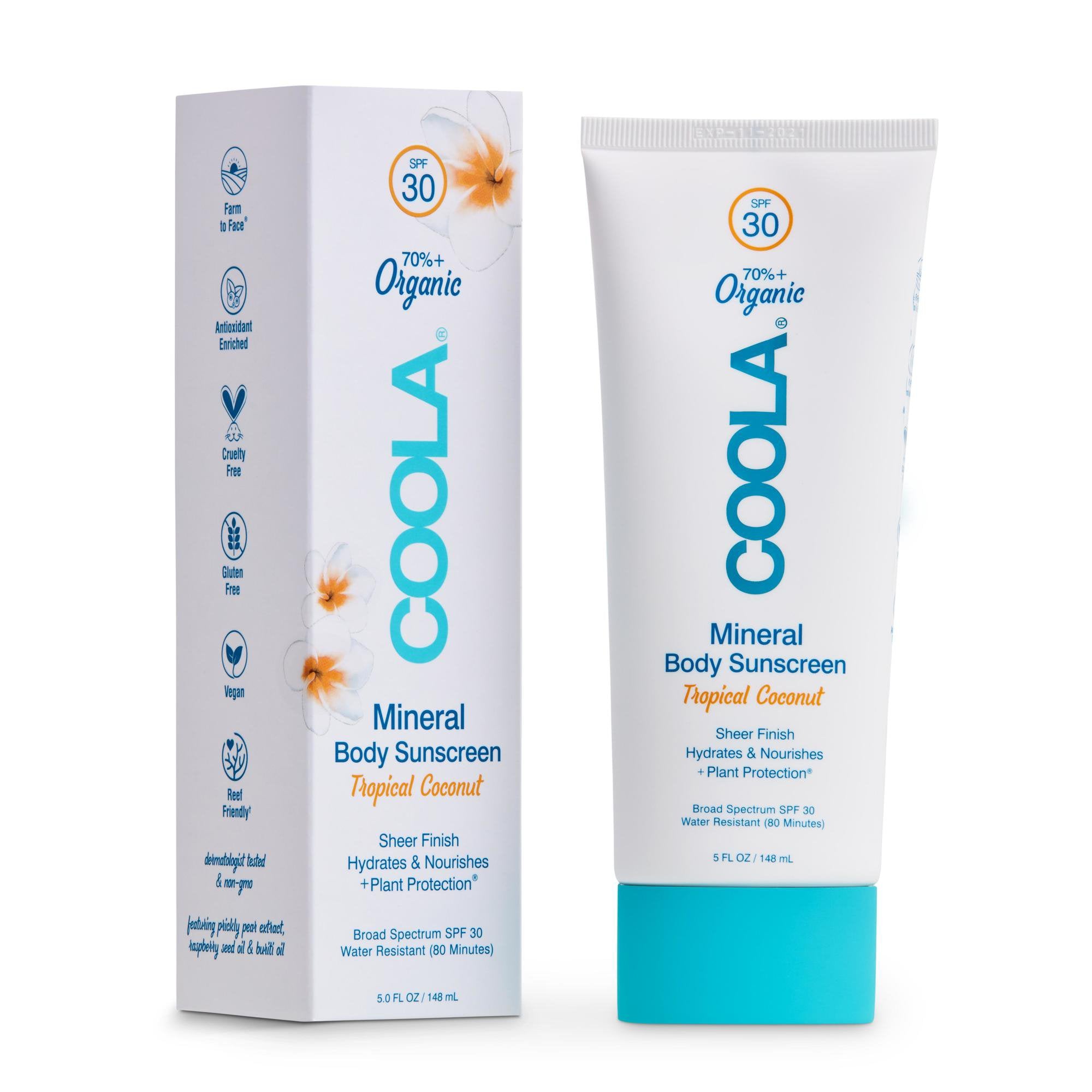 COOLA LLC - Sunscreen COOLA® Mineral Body SPF 30 Lotion 5 oz. Tube [24/CS]