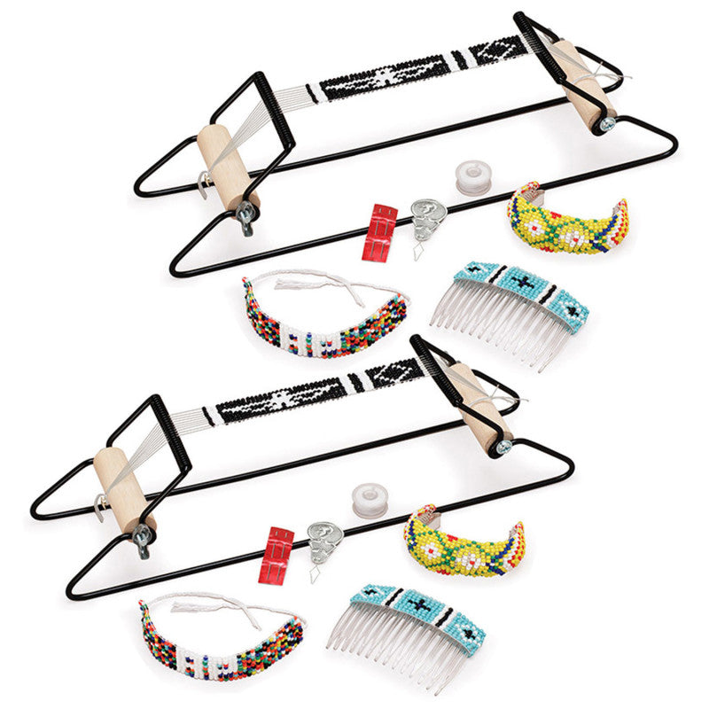CREATIVITY STREET - Bead Loom Kit, Assorted Colors, 6" Beading Area, Pack of 2 Kits