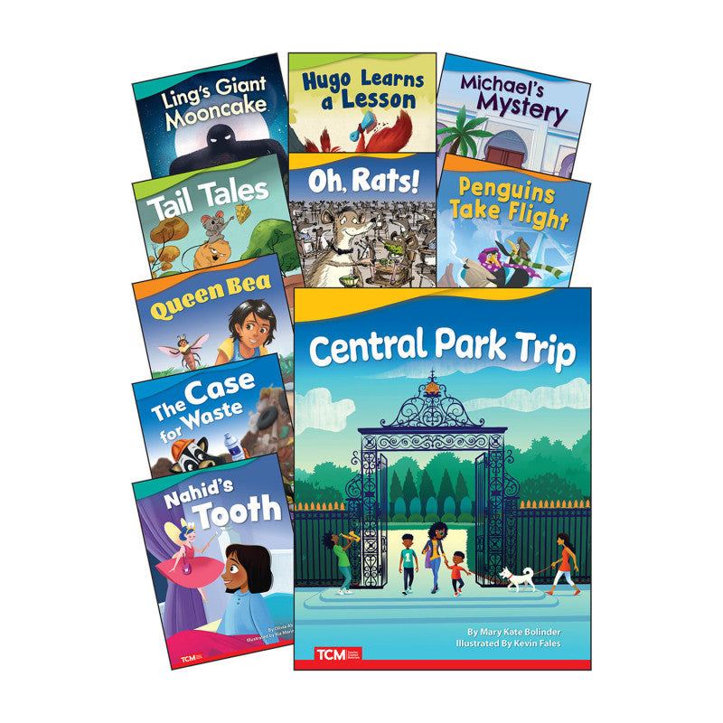 TEACHER CREATED MATERIALS - Literary Text Grade 1 Readers Set 1 10-Book Set